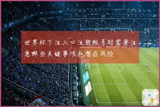 世界杯下注入口注册账号时需要注意哪些关键事项和潜在风险