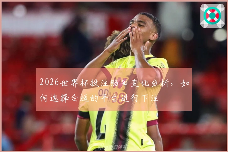 2026世界杯投注赔率变化分析，如何选择合适的平台进行下注
