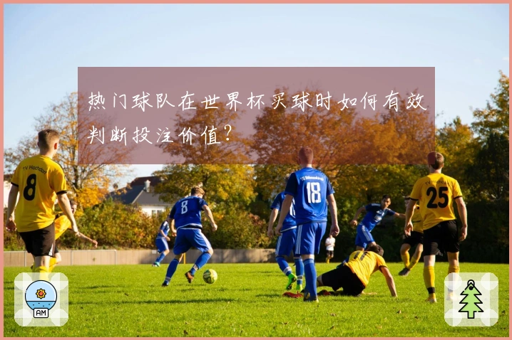 热门球队在世界杯买球时如何有效判断投注价值？