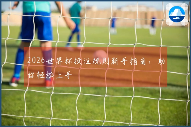 2026世界杯投注规则新手指南，助你轻松上手