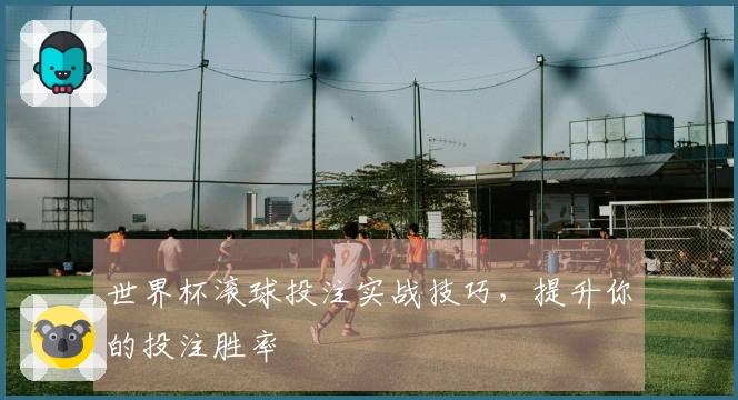 世界杯滚球投注实战技巧，提升你的投注胜率