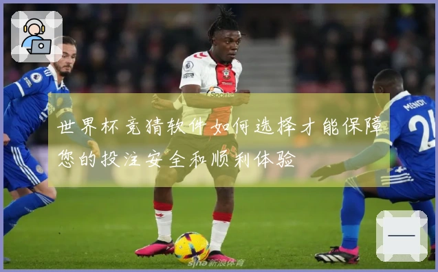 世界杯竞猜软件如何选择才能保障您的投注安全和顺利体验
