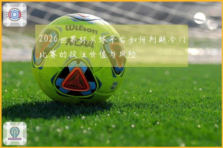 2026世界杯买球平台如何判断冷门比赛的投注价值与风险
